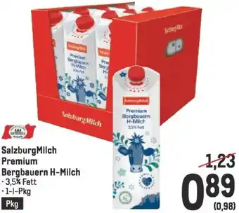 Metro Salzburg Milch Premium Bergbauern H-Milch Angebot