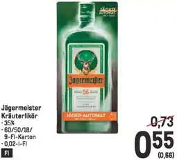 Metro Jägermeister Kräuterlikör Angebot