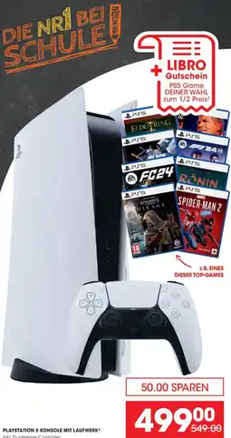 Libro PLAYSTATION 5 KONSOLE MIT LAUFWERK Angebot