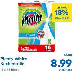 T&G Plenty White Küchenrolle 16 x 45 Blatt Angebot