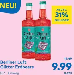 T&G Berliner Luft Glitter Erdbeere 0.7L Angebot