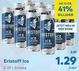 T&G Eristoff Ice 0.25L Angebot