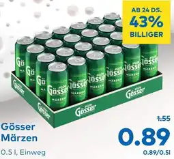 T&G Gösser Märzen 0.5L Angebot