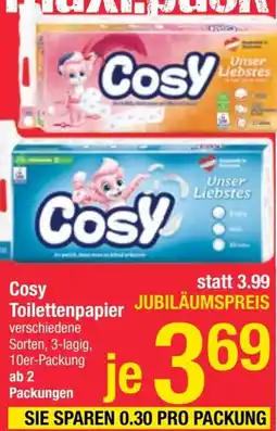 Maximarkt Cosy Toilettenpapier Angebot