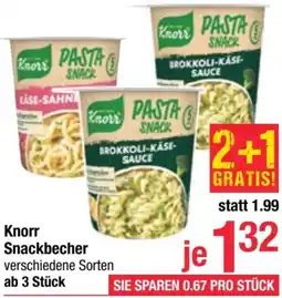 Maximarkt Knorr Snackbecher Angebot