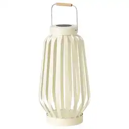 IKEA Solvinden Solarstehlampe. led, beige/streifen, 42 cm Angebot