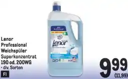 Metro Lenor Professional Weichspüler Superkonzentrat 190 od. 200WG Angebot