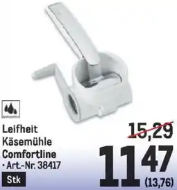 Metro Leifheit Käsemühle Comfortline Angebot