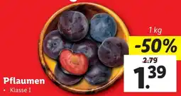 Lidl Pflaumen 1kg Angebot