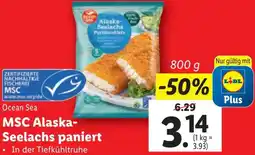 Lidl MSC Alaska- Seelachs paniert 800g Angebot