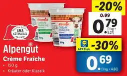 Lidl Crème Fraîche 150g Angebot