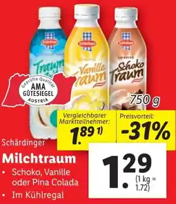 Lidl Schärdinger Milchtraum 750g Angebot