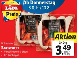 Lidl Bratwürstel 350g Angebot