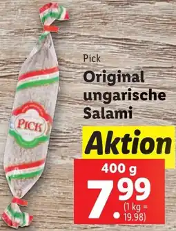 Lidl Original ungarische Salami 400g Angebot