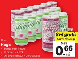 Lidl Hugo 0.2 Liter Angebot
