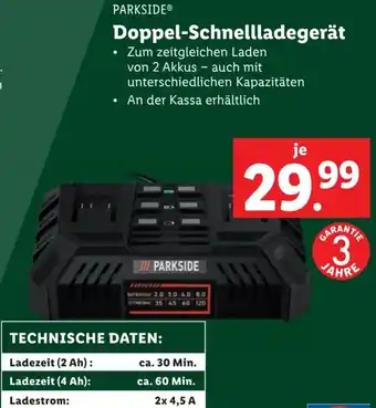 Lidl Doppel-Schnellladegerät Angebot