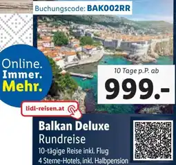 Lidl Balkan Deluxe Rundreise Angebot
