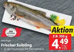 Lidl Frischer Saibling 350g Angebot