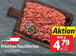 Lidl Frisches Faschiertes 800g Angebot