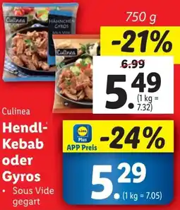 Lidl Hendl- Kebab oder Gyros 750g Angebot
