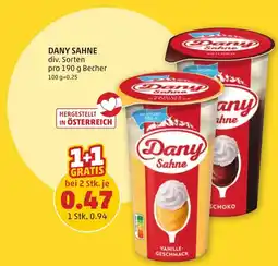 PENNY DANY SAHNE Angebot