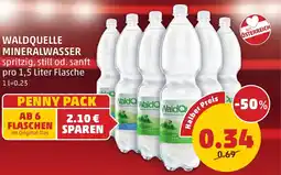 PENNY WALDQUELLE MINERALWASSER Angebot