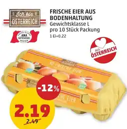 PENNY FRISCHE EIER AUS BODENHALTUNG Angebot