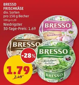 PENNY BRESSO FRISCHKÄSE 150G Angebot