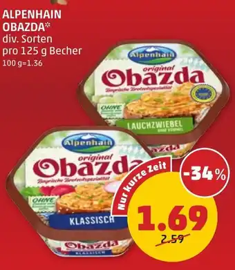 PENNY ALPENHAIN OBAZDA Angebot