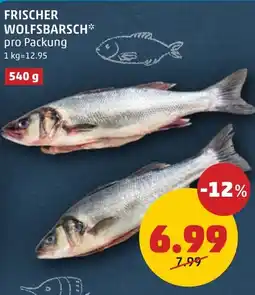PENNY FRISCHER WOLFSBARSCH Angebot