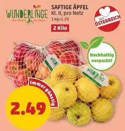 PENNY SAFTIGE ÄPFEL Angebot