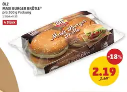 PENNY ÖLZ MAXI BURGER BRÖTLE Angebot