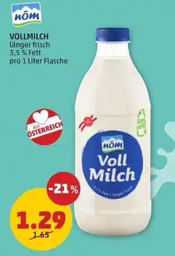 PENNY VOLLMILCH Angebot