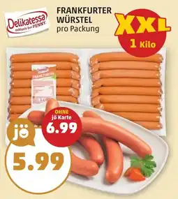 PENNY FRANKFURTER WÜRSTEL Angebot