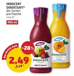 PENNY INNOCENT DIREKTSAFT Angebot