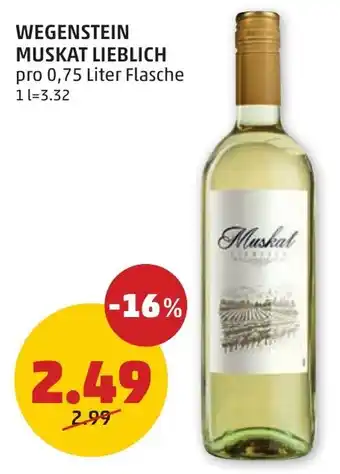 PENNY WEGENSTEIN MUSKAT LIEBLICH Angebot