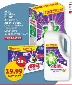 PENNY ARIEL PULVER FLÜSSIG Angebot