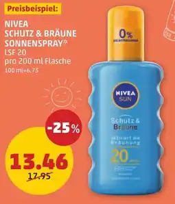 PENNY NIVEA SCHUTZ & BRÄUNE SONNENSPRAY Angebot