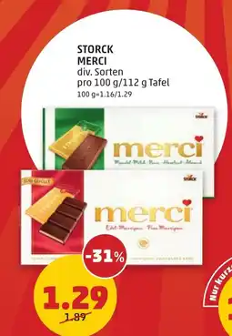 PENNY STORCK MERCI Angebot