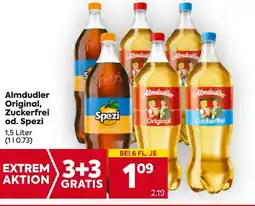 Billa Almdudler Original, Zuckerfrei od. Spezi Angebot