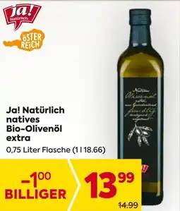 Billa Bio-Olivenöl extra Angebot