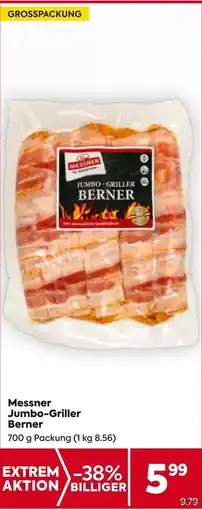 Billa Messner Jumbo-Griller 700g Angebot