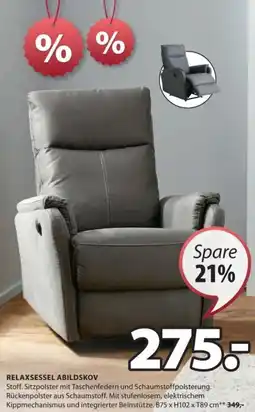 JYSK RELAXSESSEL ABILDSKOV Angebot