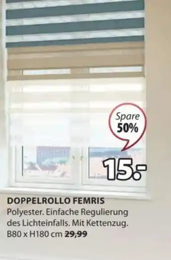 JYSK DOPPELROLLO FEMRIS Angebot