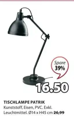 JYSK TISCHLAMPE PATRIK Angebot