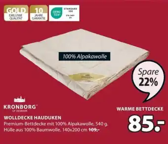 JYSK WOLLDECKE HAUDUKEN Angebot