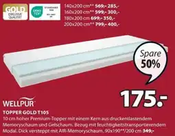 JYSK TOPPER GOLD T105 Angebot