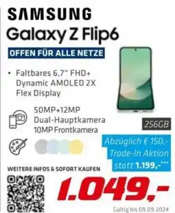 Hartlauer SAMSUNG Galaxy Z Flip6 256GB Angebot
