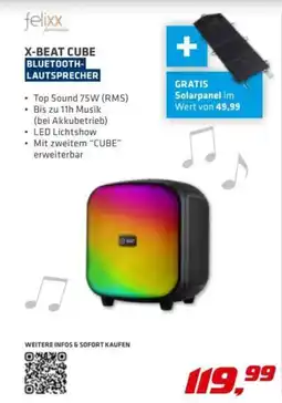 Hartlauer X-BEAT CUBE BLUETOOTH- LAUTSPRECHER Angebot