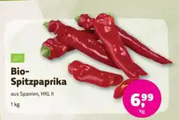 Denn's Biomarkt Bio- Spitzpaprika 1kg Angebot